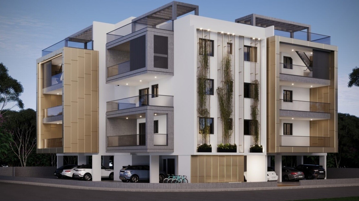 2 chambres Penthouse à Aradippou, Larnaka, Chypre No. 48722