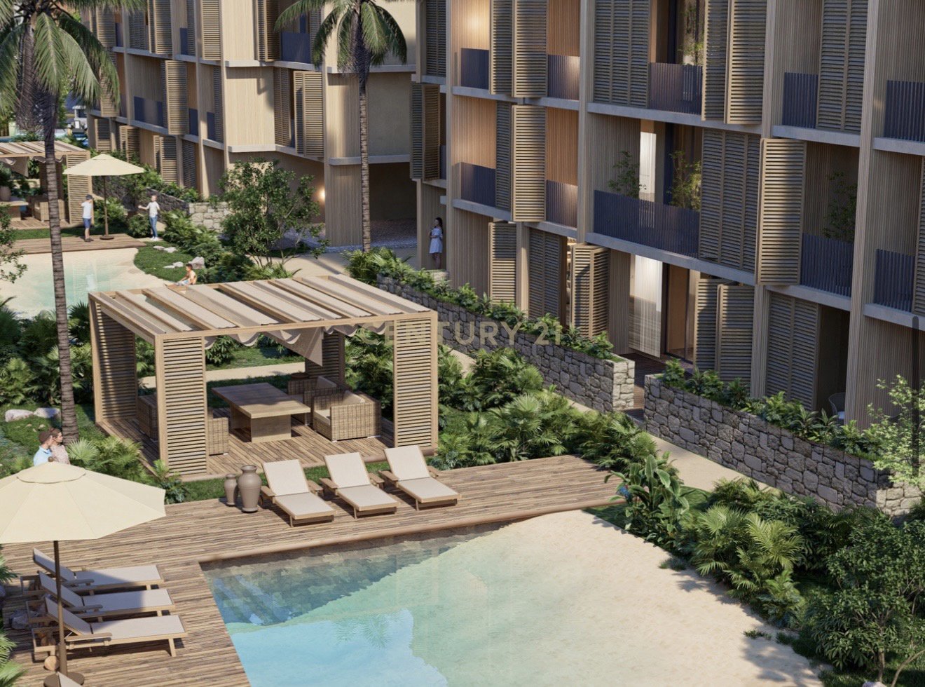 1 dormitorio Apartamento en Pyla, Larnaka, Chipre No. 56062