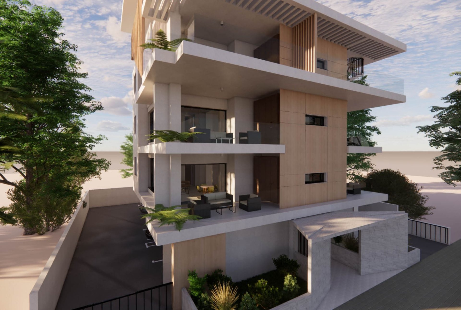 1 bedroom Apartment in Nicosia, Cyprus No. 44315