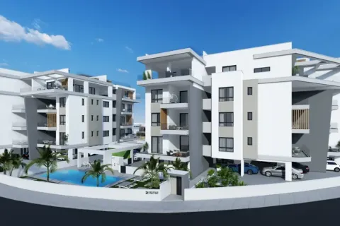 Квартира с 1 спальней в Агиос Афанасиос, Лимасол, Кипр № 35347