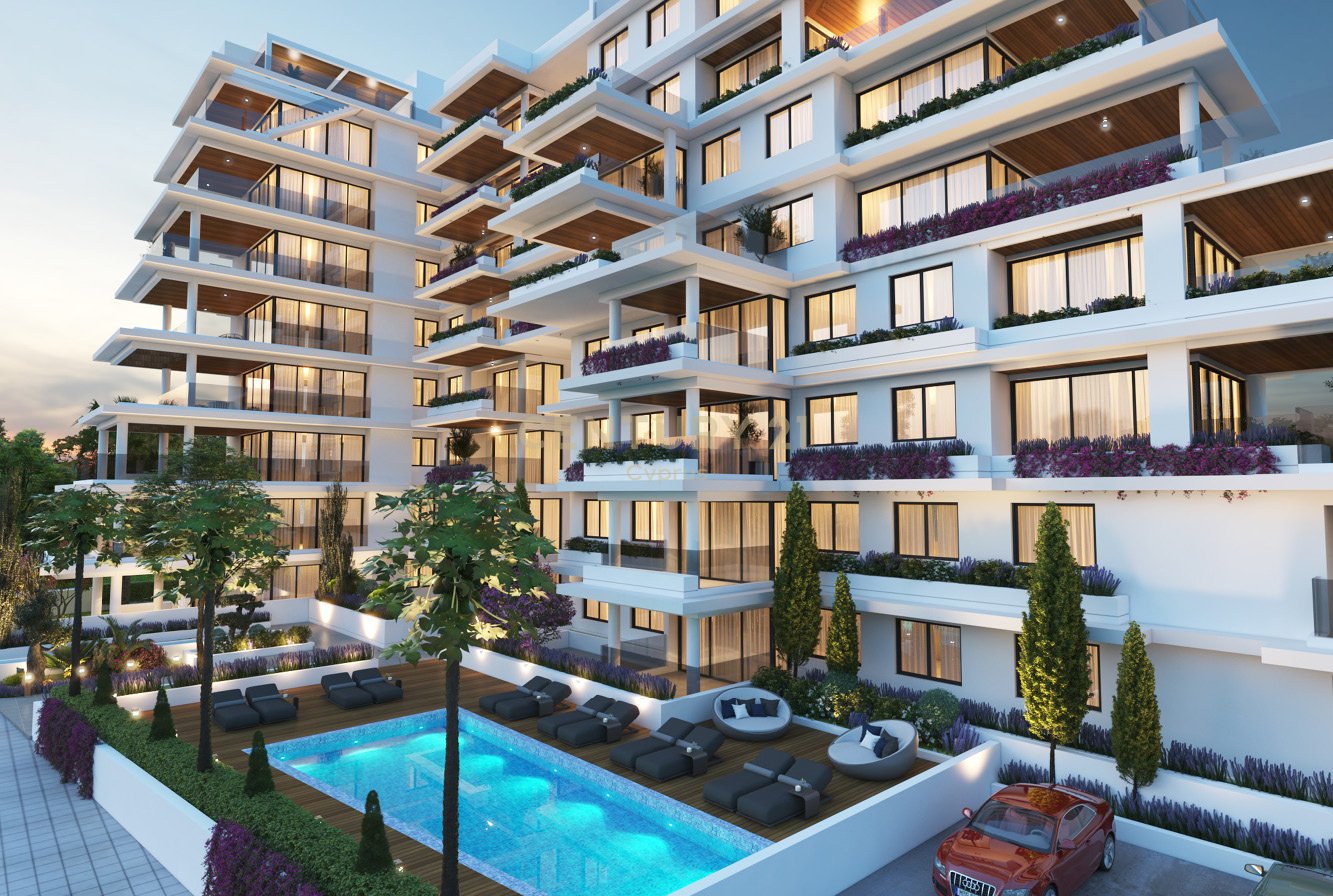 2 dormitorios Apartamento en Larnaca, Larnaka, Chipre No. 55034