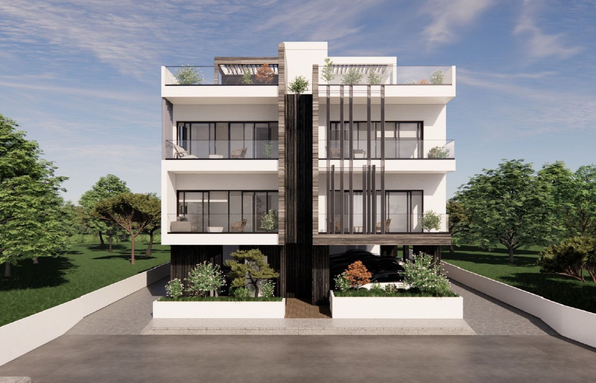 1 dormitorio Apartamento en Livadia, Larnaka, Chipre No. 44160