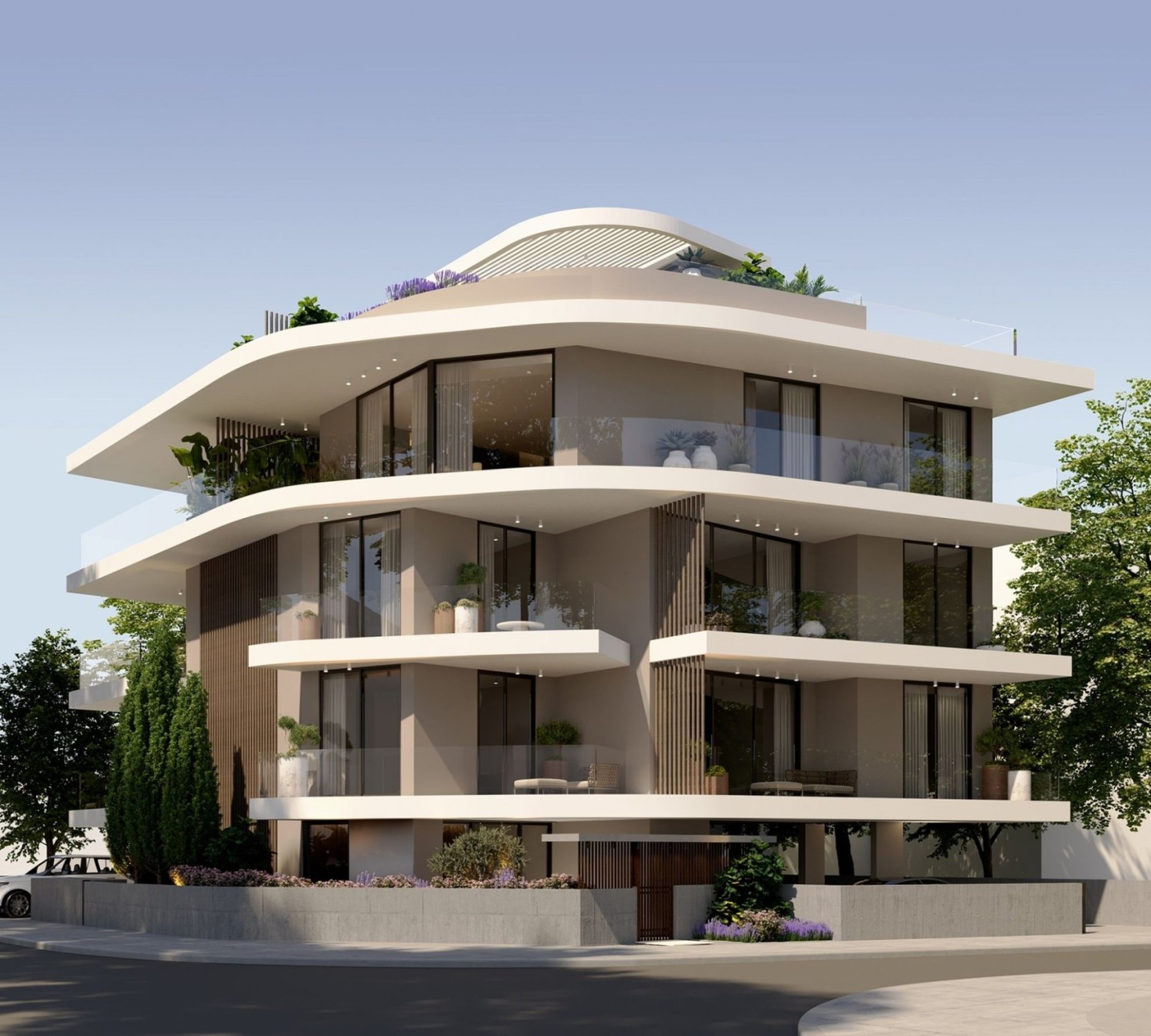 3 chambres Penthouse à Limassol, Chypre No. 43821