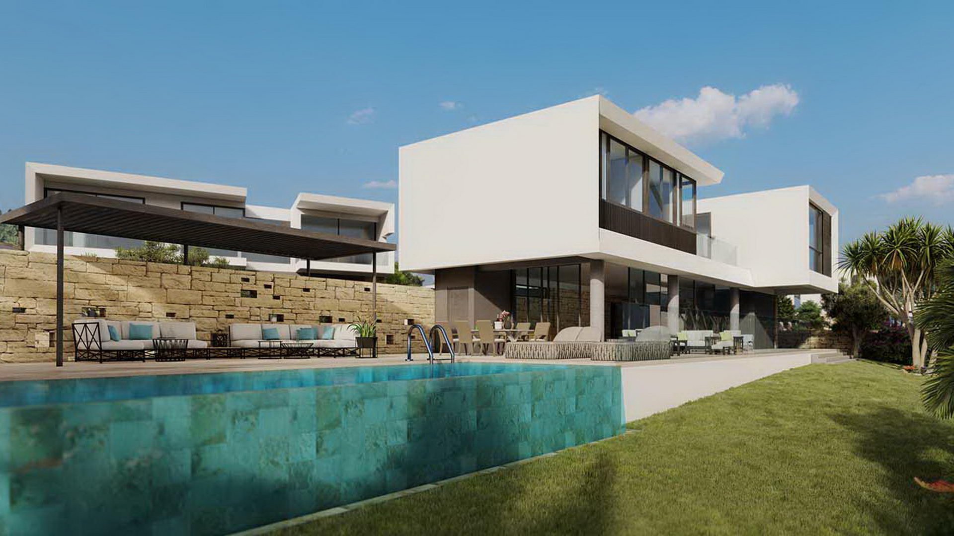 3 dormitorios Villa en Viewpoint Hills Pegeia, Paphos, Chipre No. 9231