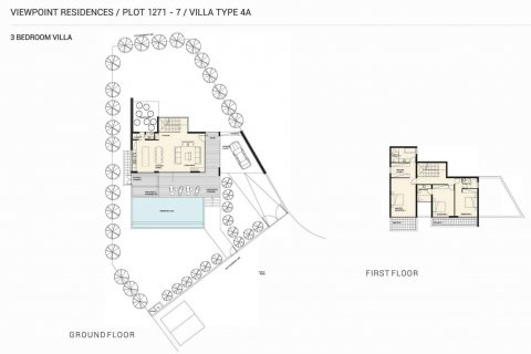 Villa floor plan «3BR-31», 3 bedrooms in Viewpoint Hills