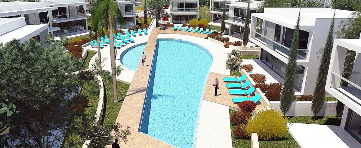 Вилла с 3 комнатами в Пафос, Кипр № 38032
