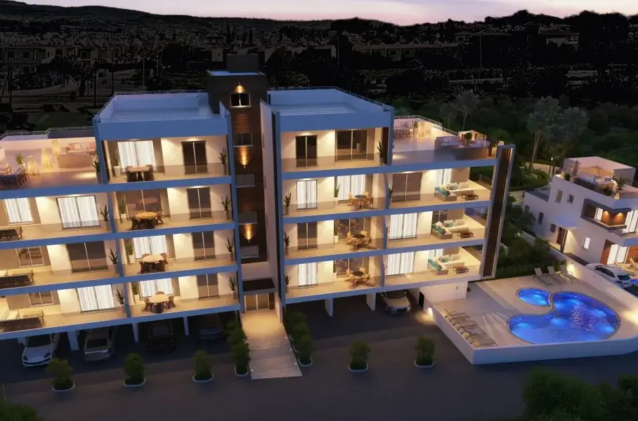 2 dormitorios Apartamento en Kato Paphos, Paphos, Chipre No. 25376