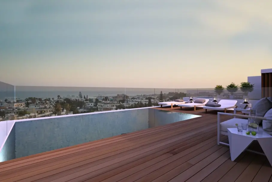 1 dormitorio Apartamento en Kato Paphos, Paphos, Chipre No. 25372