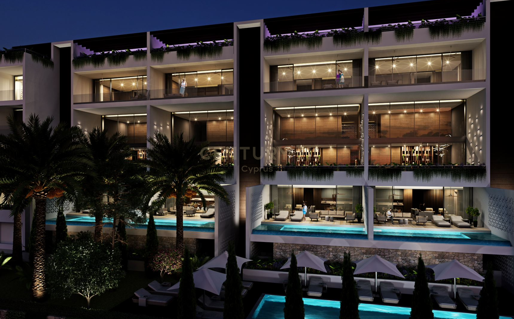 3 bedrooms Duplex in Germasogeia, Limassol, Cyprus No. 35449