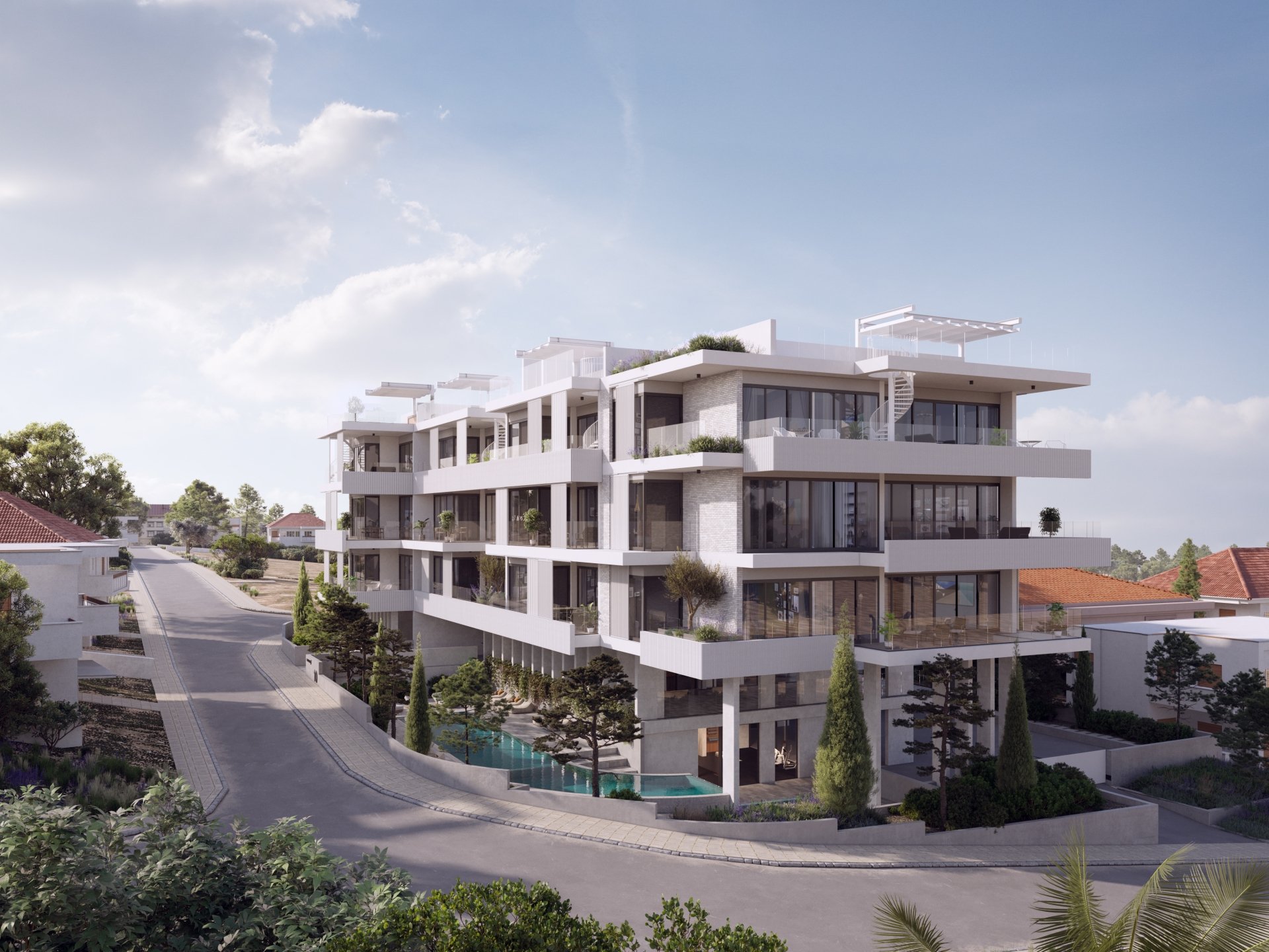 2 bedrooms Apartment in Mesa Geitonia, Limassol, Cyprus No. 6358