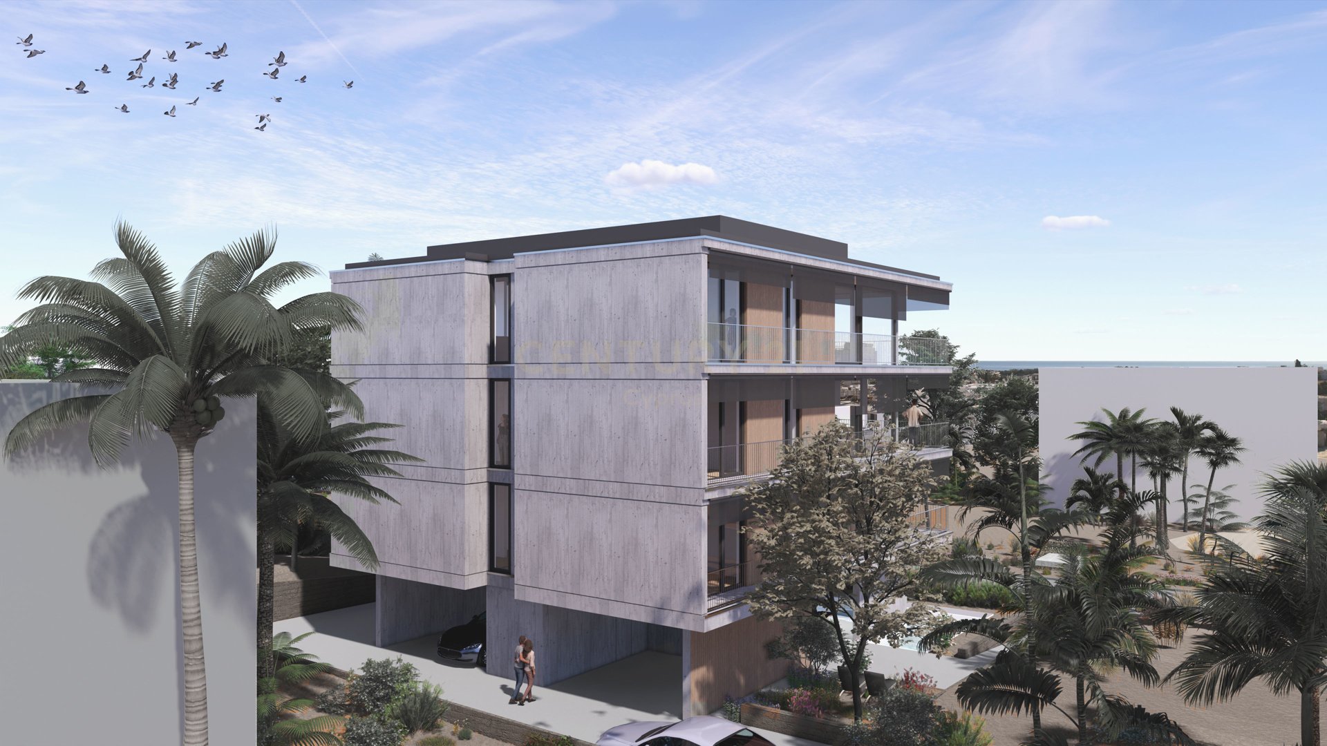 2 bedrooms Apartment in Moutallos, Paphos, Cyprus No. 54457