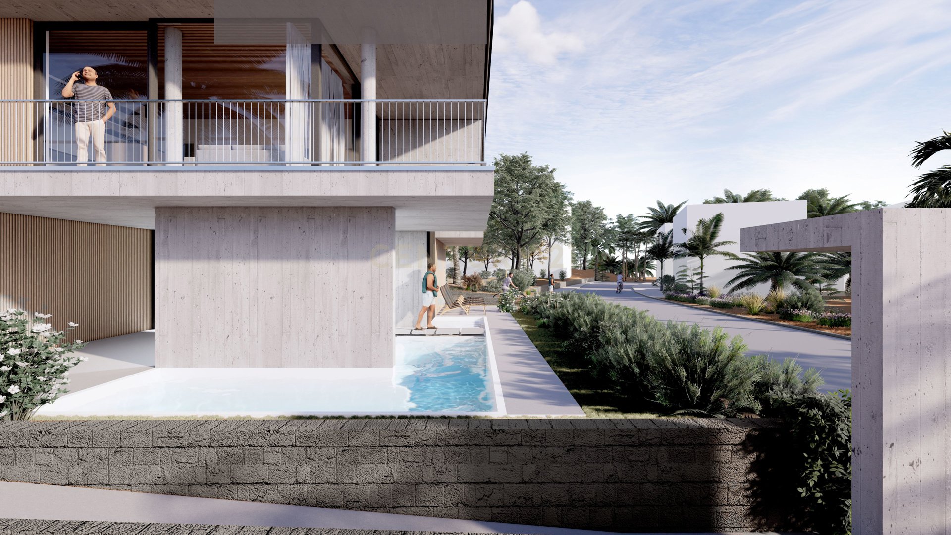2 bedrooms Apartment in Moutallos, Paphos, Cyprus No. 54457