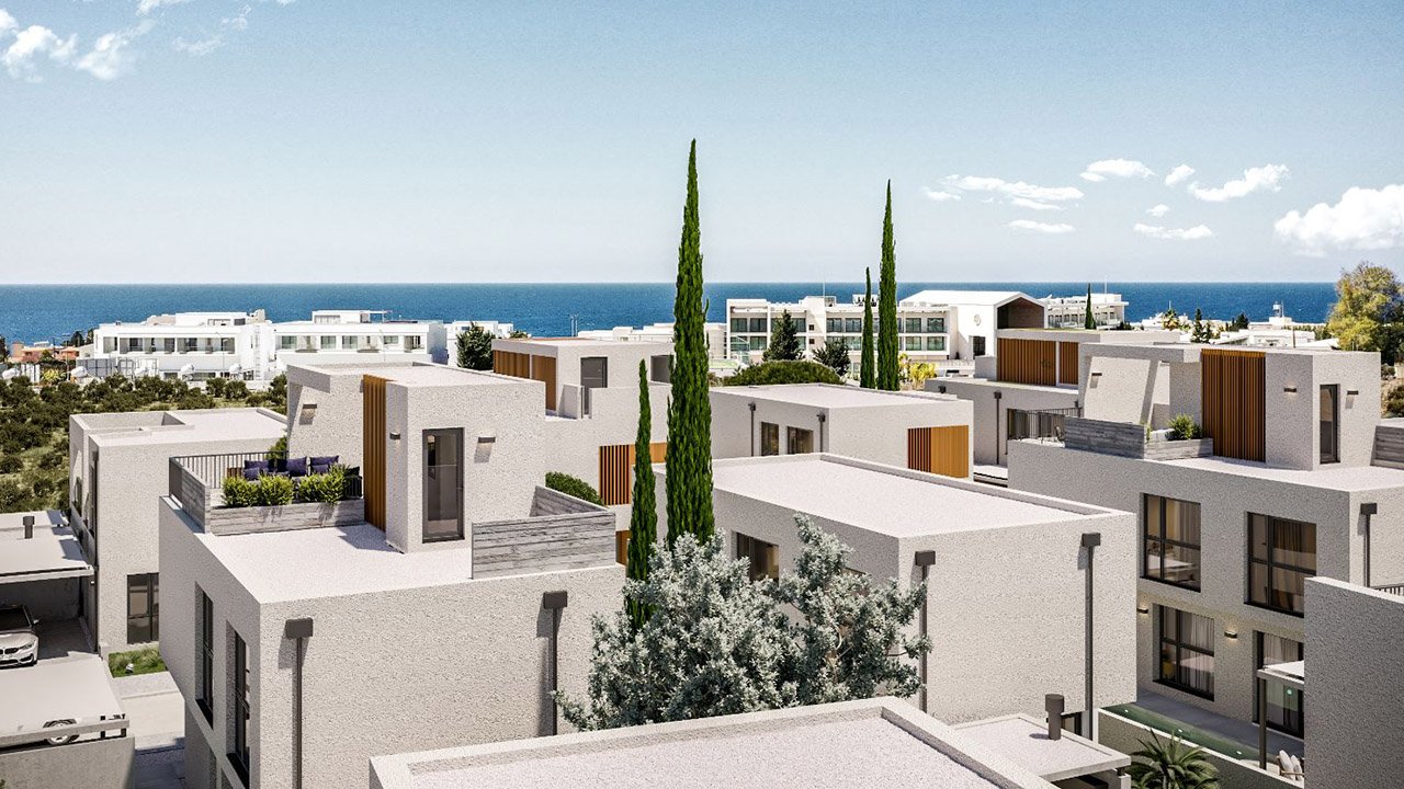 Sunset Villas in Kissonerga, Paphos, Cyprus No. 7098