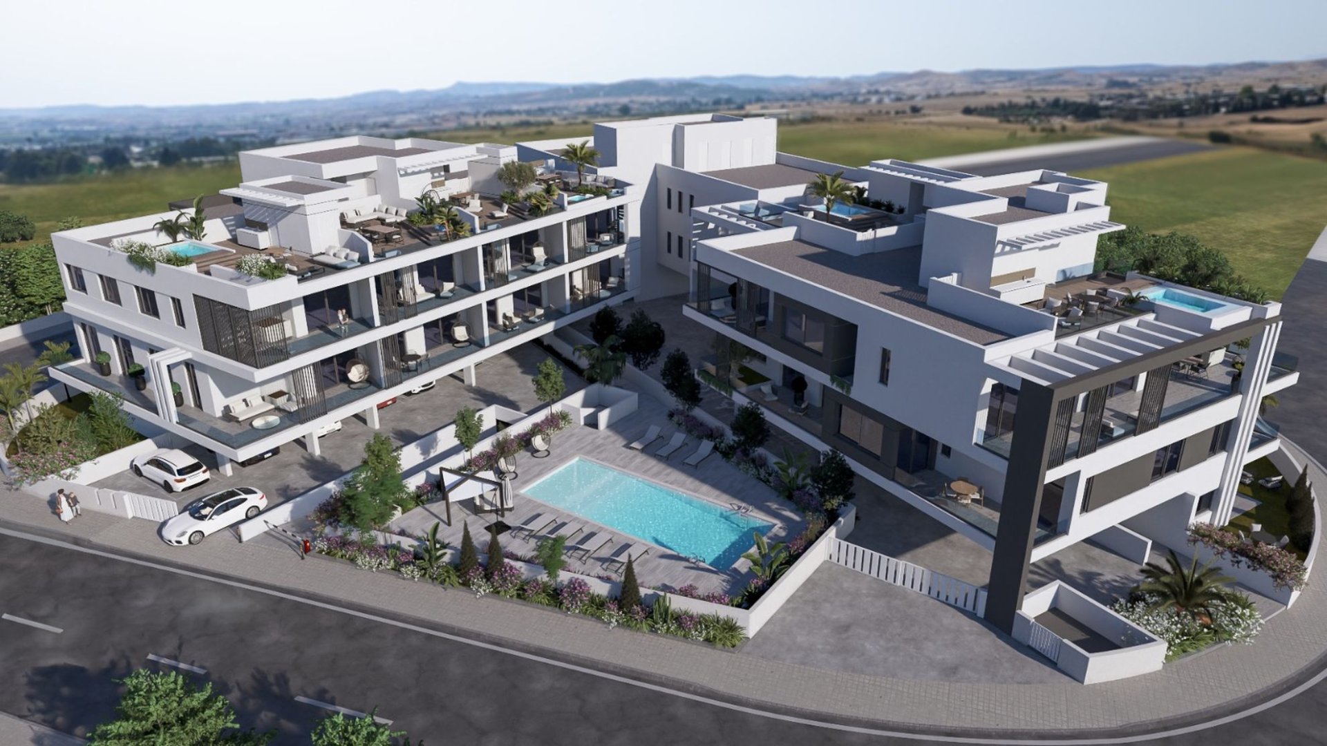 3 bedrooms Apartment in Livadia, Larnaka, Cyprus No. 43392