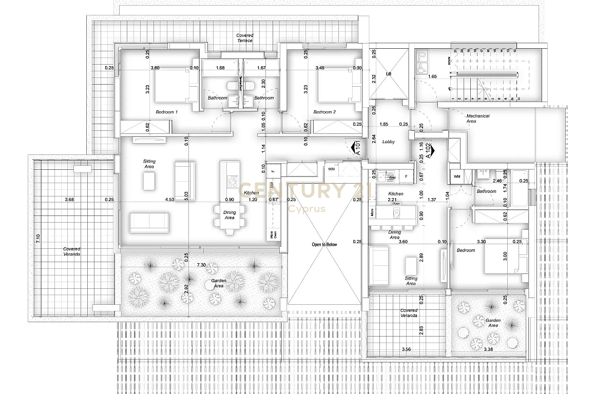 2 chambres Appartement à Germasogeia, Limassol, Chypre No. 58571