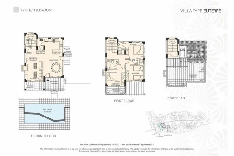 Villa floor plan «EUTERPE», 2 bedrooms in PREMIER RESIDENCES