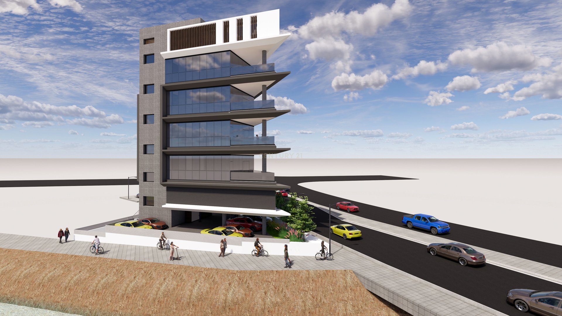 189m2 Bureau à Mesa Geitonia, Limassol, Chypre No. 56146
