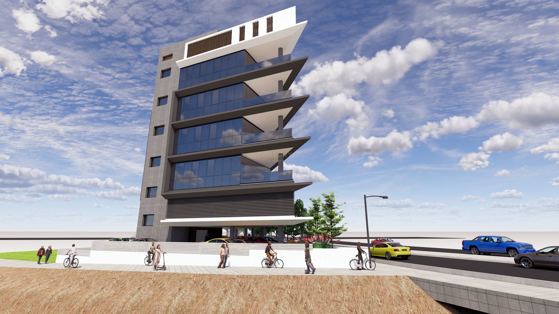 189m2 Bureau à Mesa Geitonia, Limassol, Chypre No. 56146