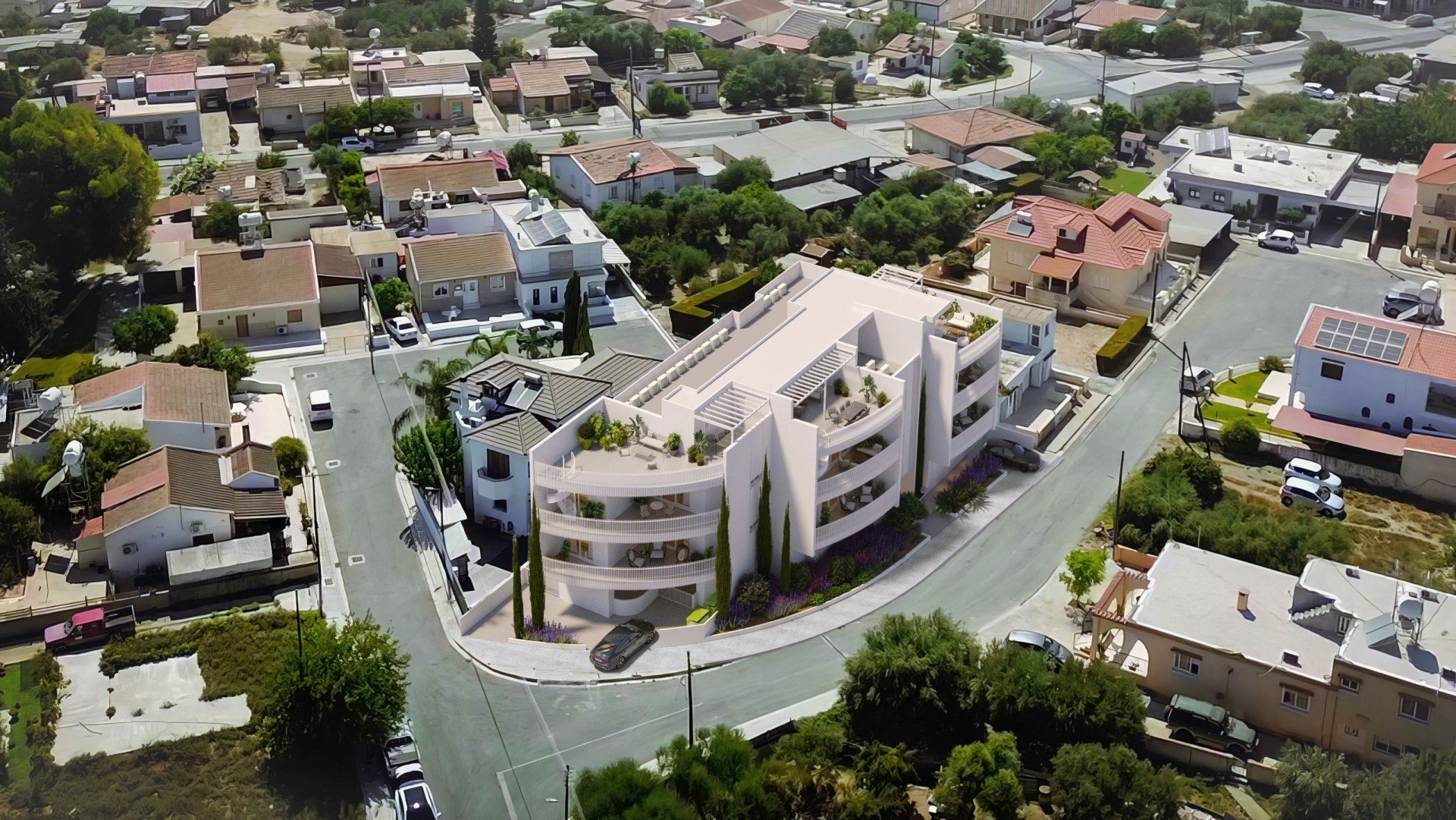 2 dormitorios Apartamento en Dromolaxia, Larnaka, Chipre No. 48473