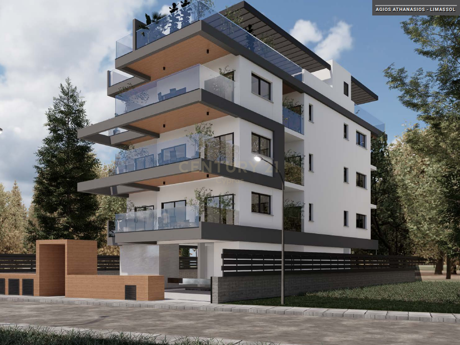 Квартира с 2 спальнями в Агиос Афанасиос, Лимасол, Кипр № 33556