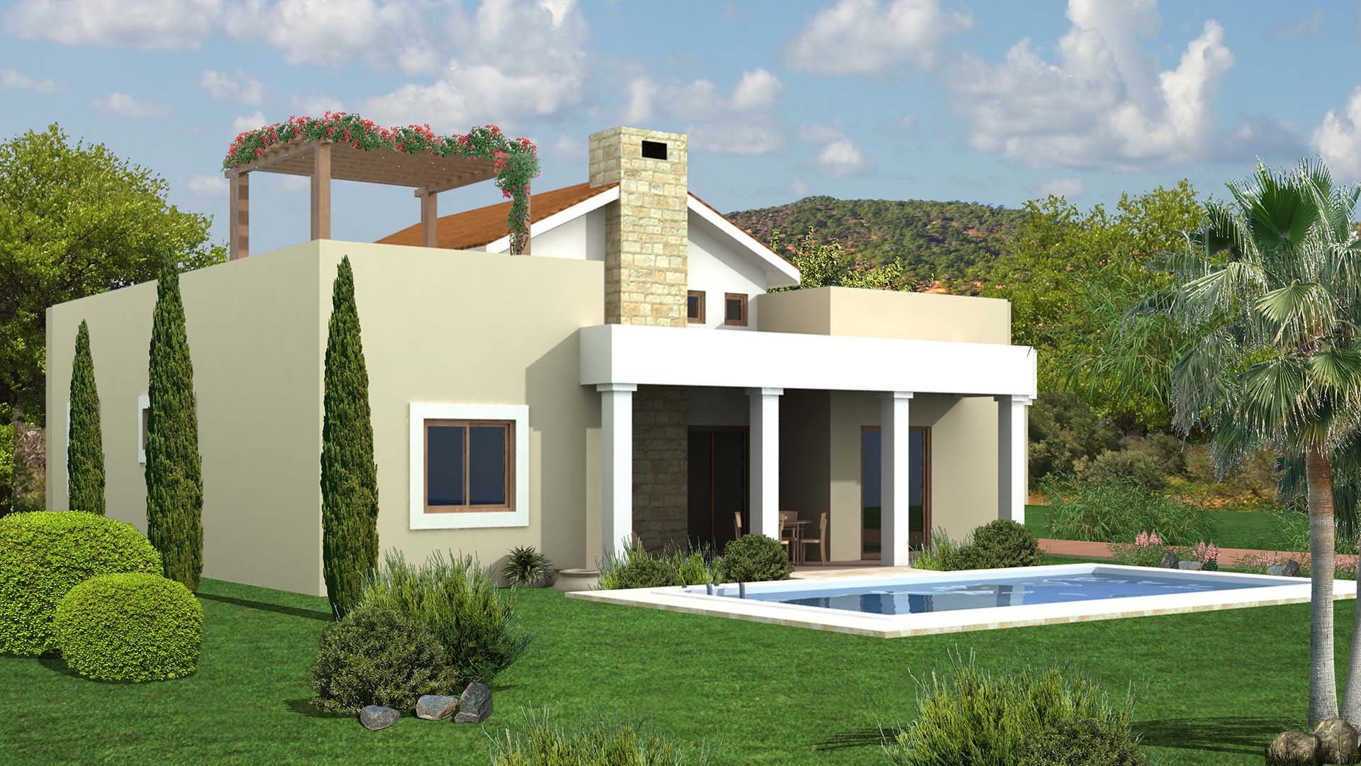 2 bedrooms Villa in Monagroulli Hills Monagroulli, Limassol, Cyprus No. 4450