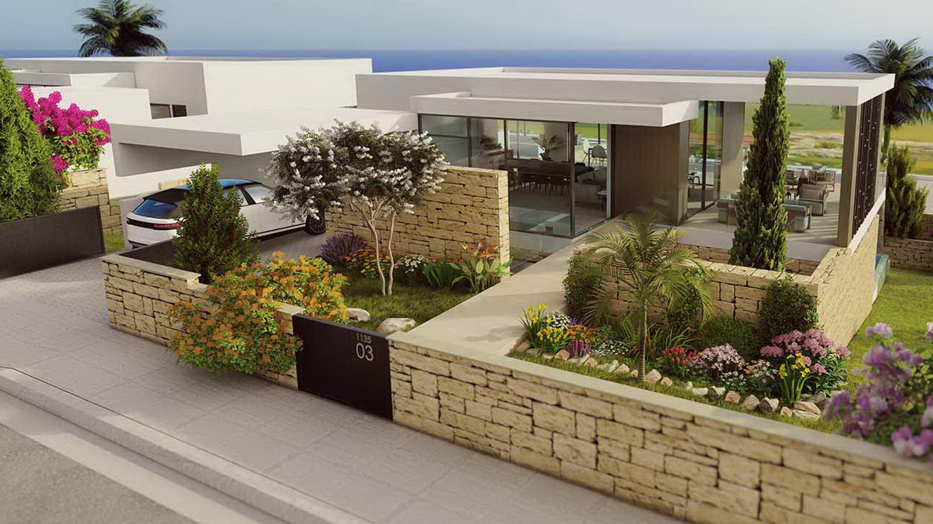 3 dormitorios Villa en Viewpoint Hills Pegeia, Paphos, Chipre No. 9215
