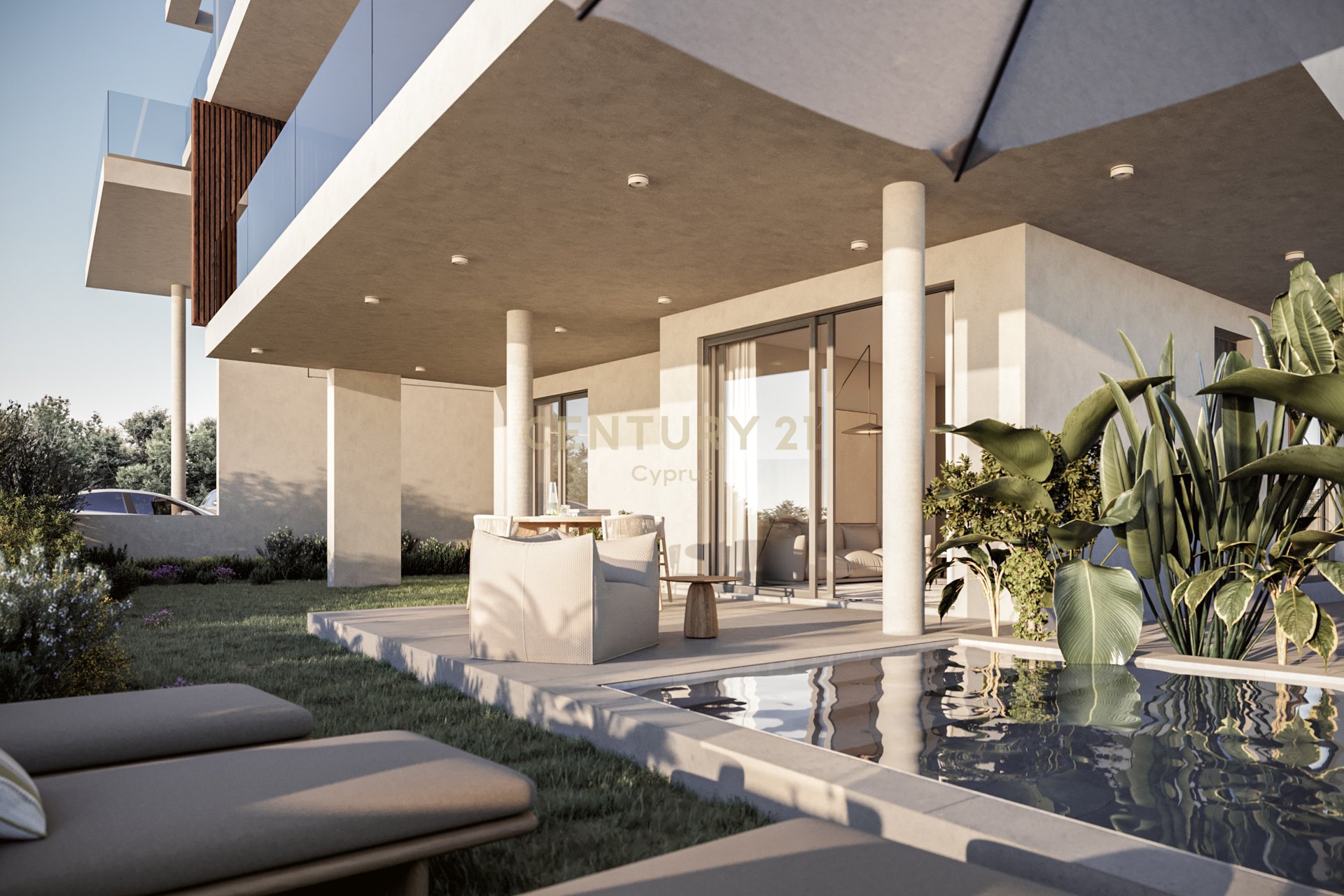 2 chambres Appartement à Aradippou, Larnaka, Chypre No. 53500