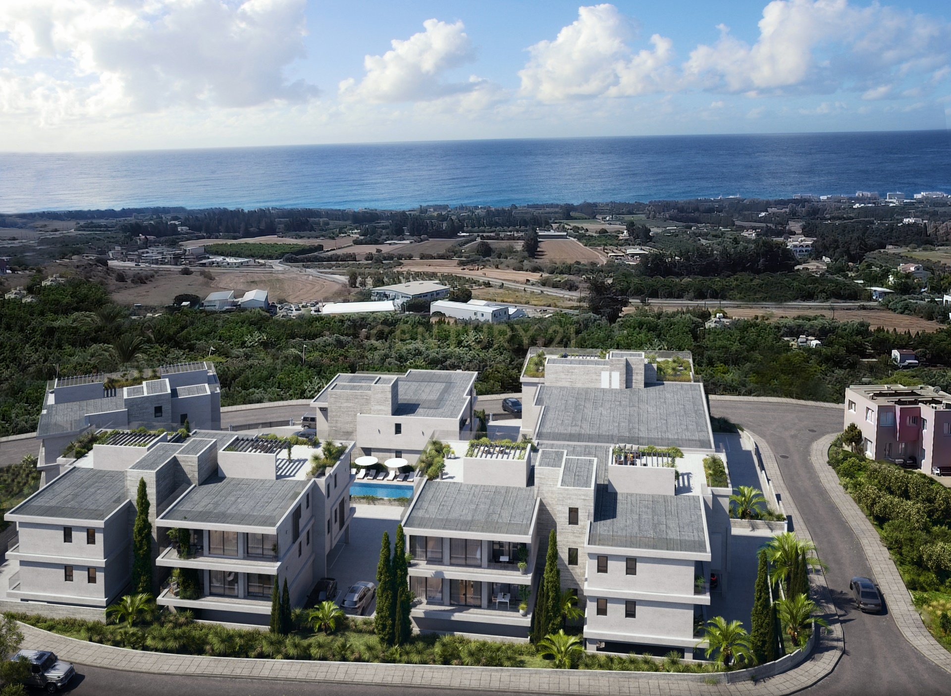 3 bedrooms Apartment in Geroskípou, Paphos, Cyprus No. 54444