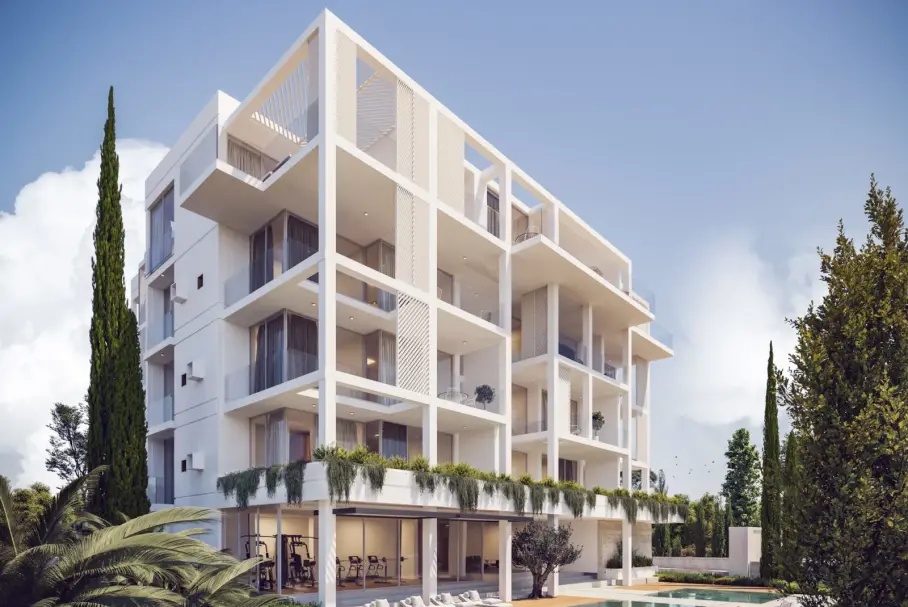 2 chambres Appartement à Paphos, Chypre No. 4982