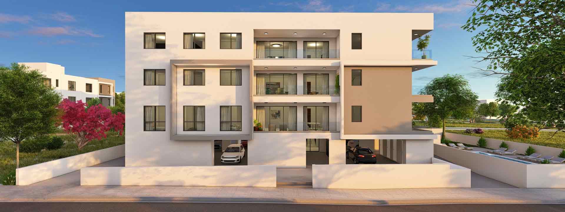 3 bedrooms Apartment in Paphos, Cyprus No. 35032