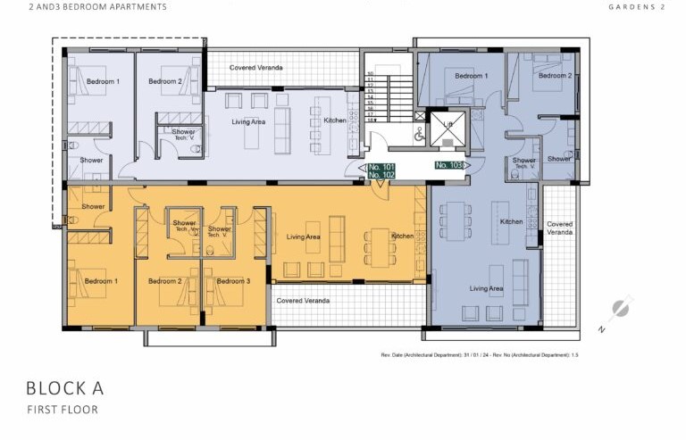 3 bedrooms Apartment in Paphos, Cyprus No. 35032