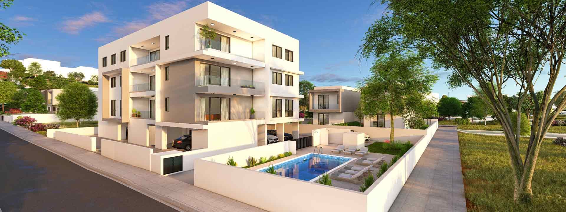 3 bedrooms Apartment in Paphos, Cyprus No. 35032