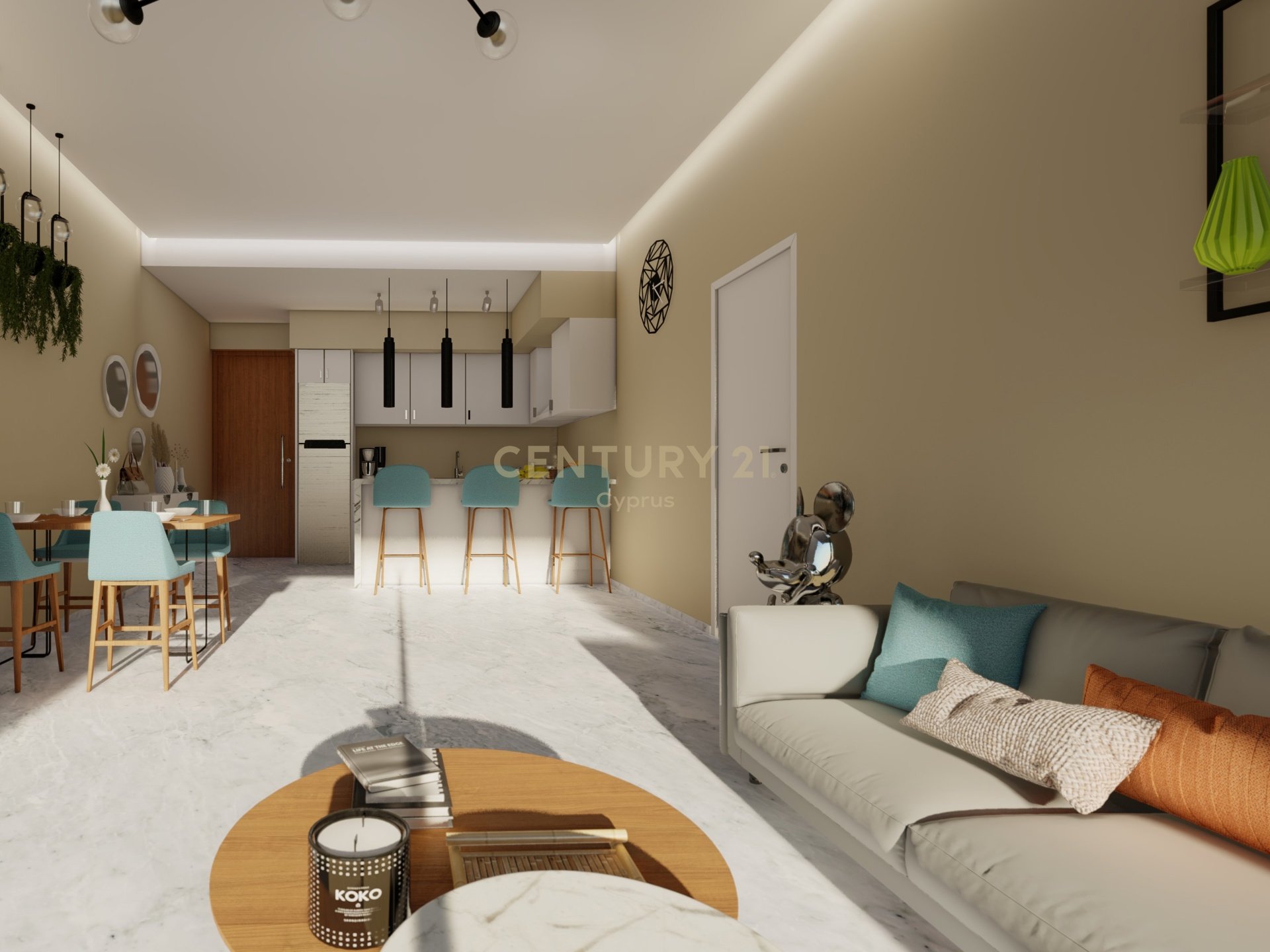 2 dormitorios Apartamento en Germasogeia, Limassol, Chipre No. 54133