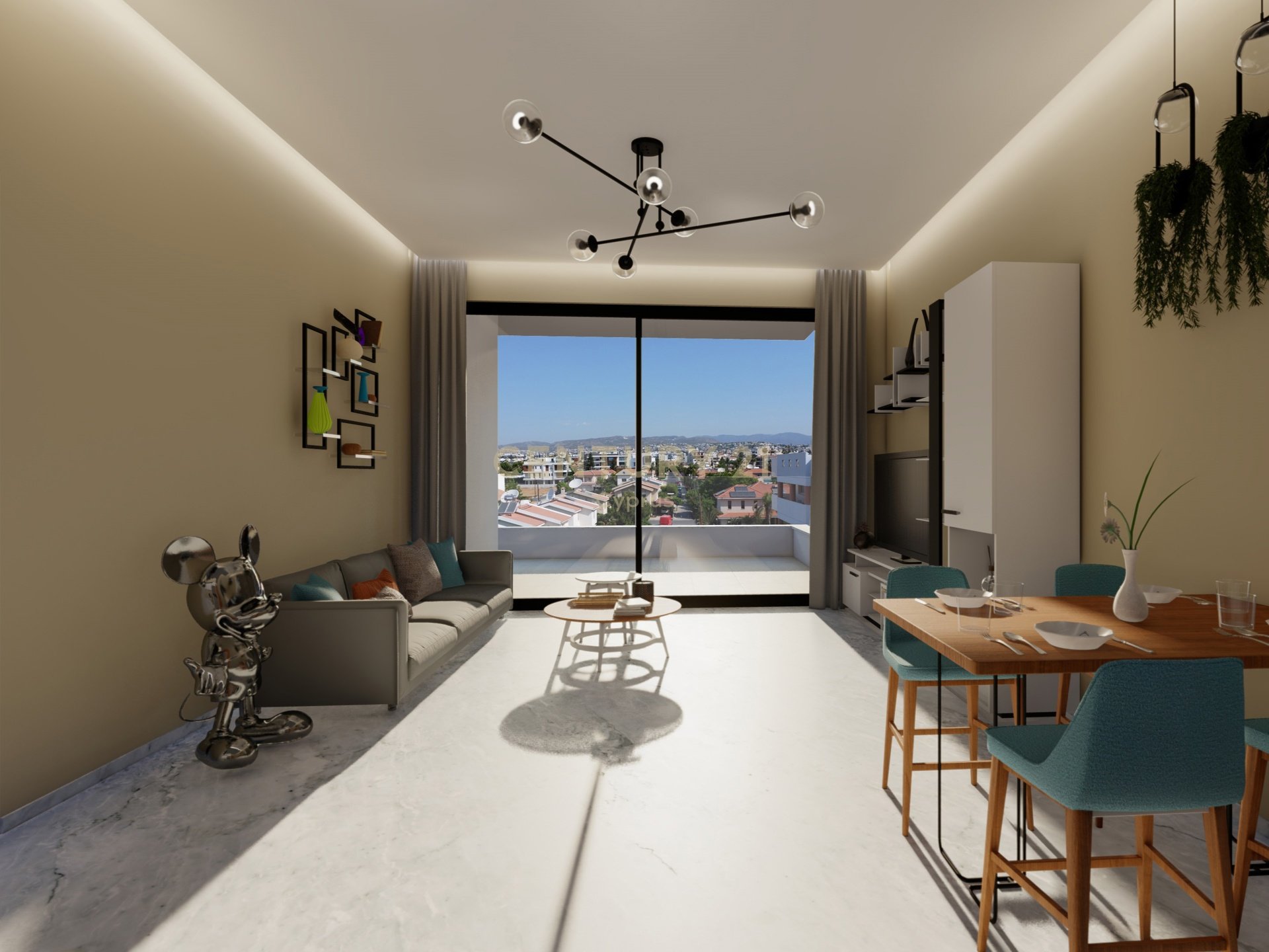 2 dormitorios Apartamento en Germasogeia, Limassol, Chipre No. 54133