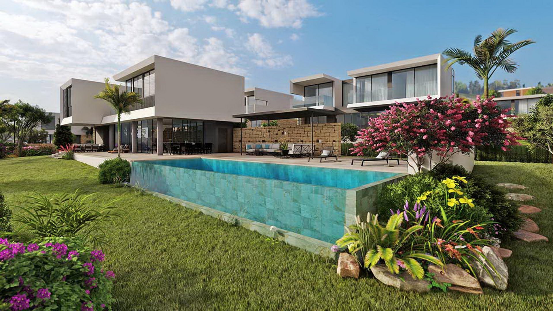 3 dormitorios Villa en Viewpoint Hills Pegeia, Paphos, Chipre No. 9189