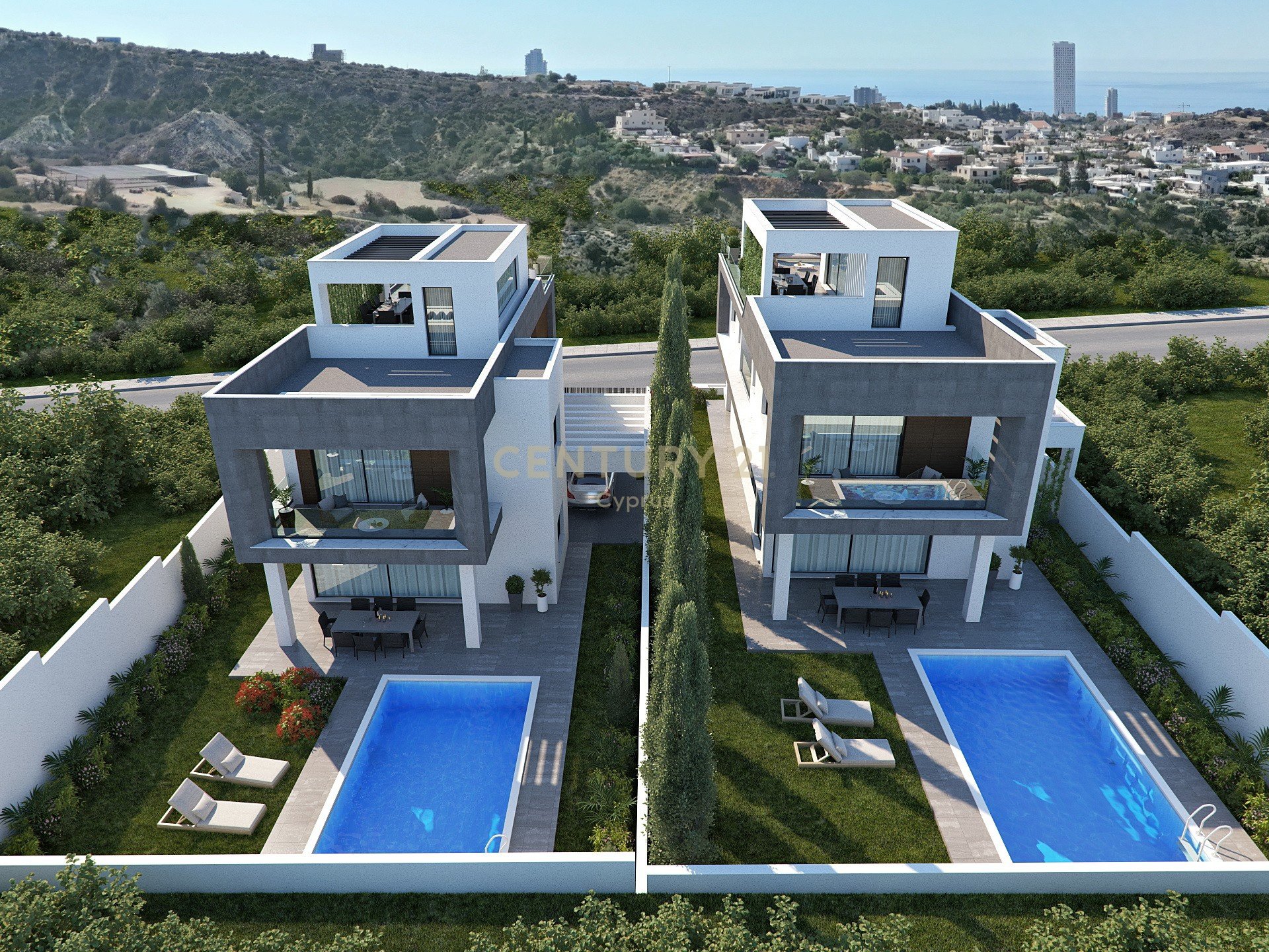 Land in Mesovounia, Germasogeia, Limassol, Cyprus No. 54139