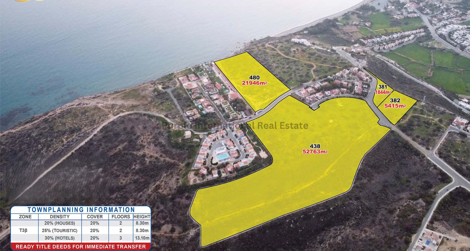 Land in Pissouri, Limassol, Cyprus No. 51249