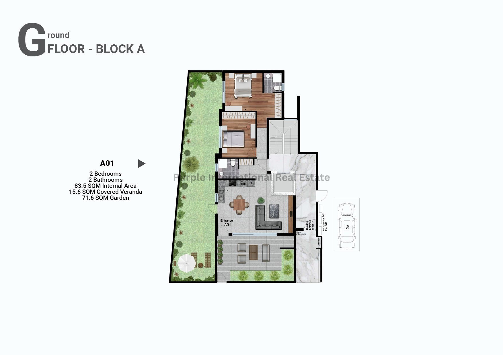 2 chambres Appartement à Livadia, Larnaka, Chypre No. 51154