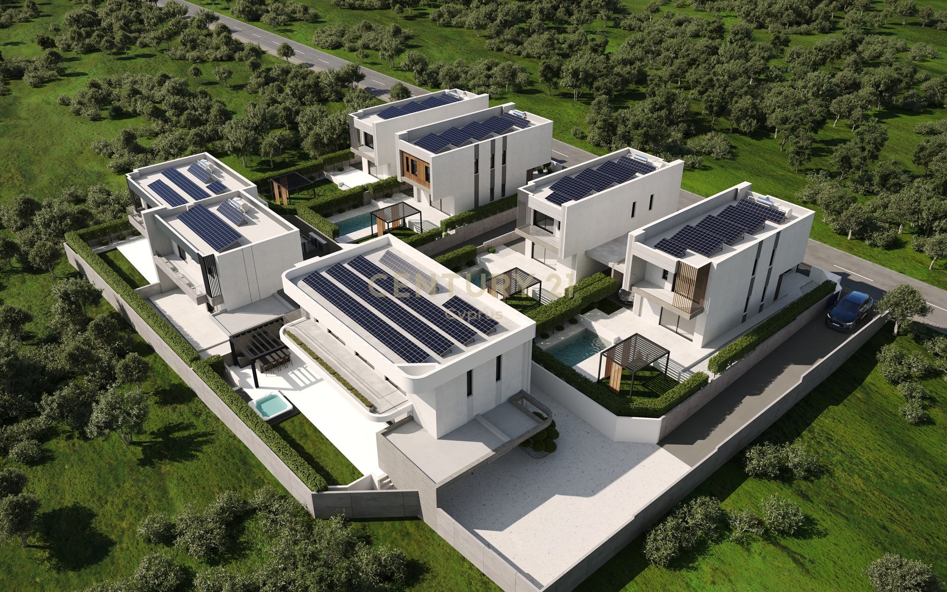 3 chambres Villa à Ypsonas, Limassol, Chypre No. 55185