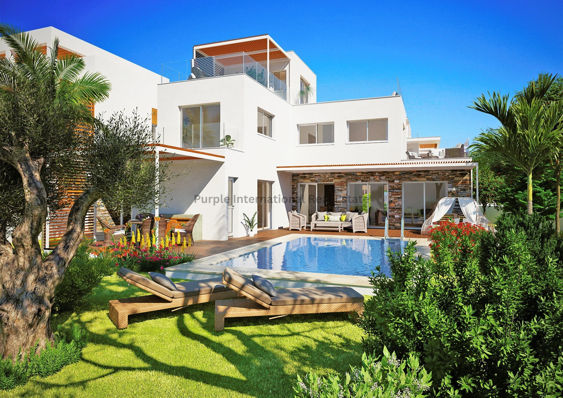 4 dormitorios Villa en Geroskípou, Paphos, Chipre No. 56627