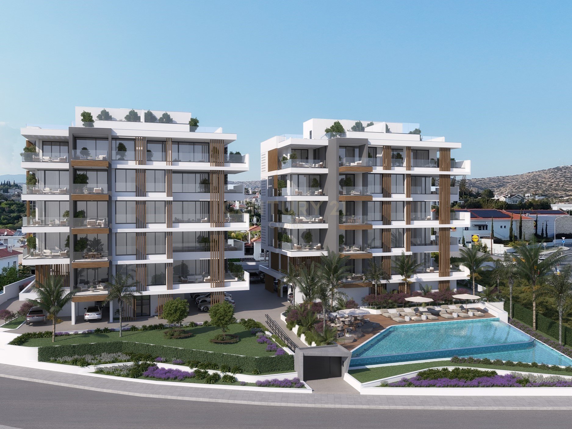 2 chambres Appartement à Mouttagiaka, Limassol, Chypre No. 55216