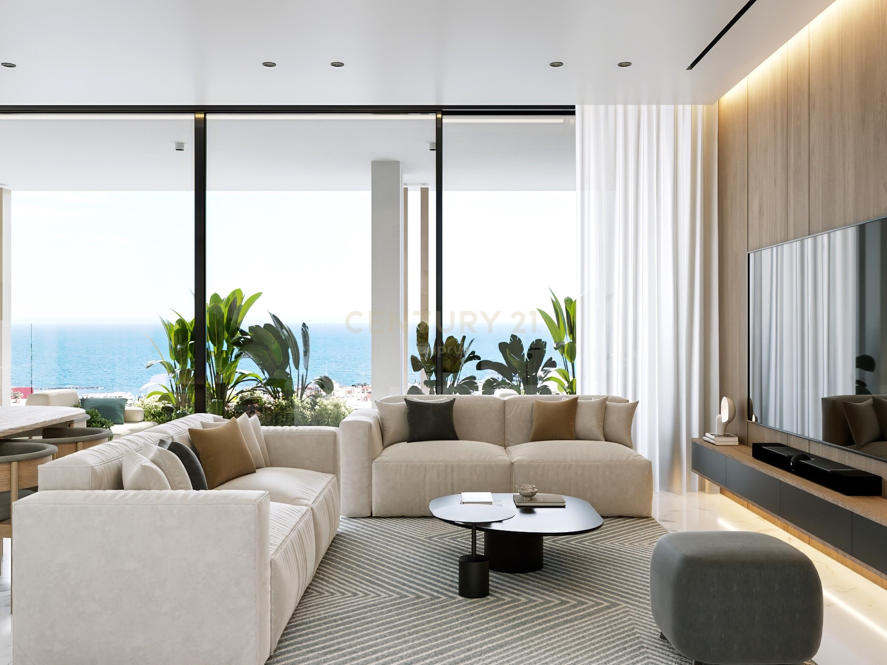 3 bedrooms Penthouse in Mouttagiaka, Limassol, Cyprus No. 55217