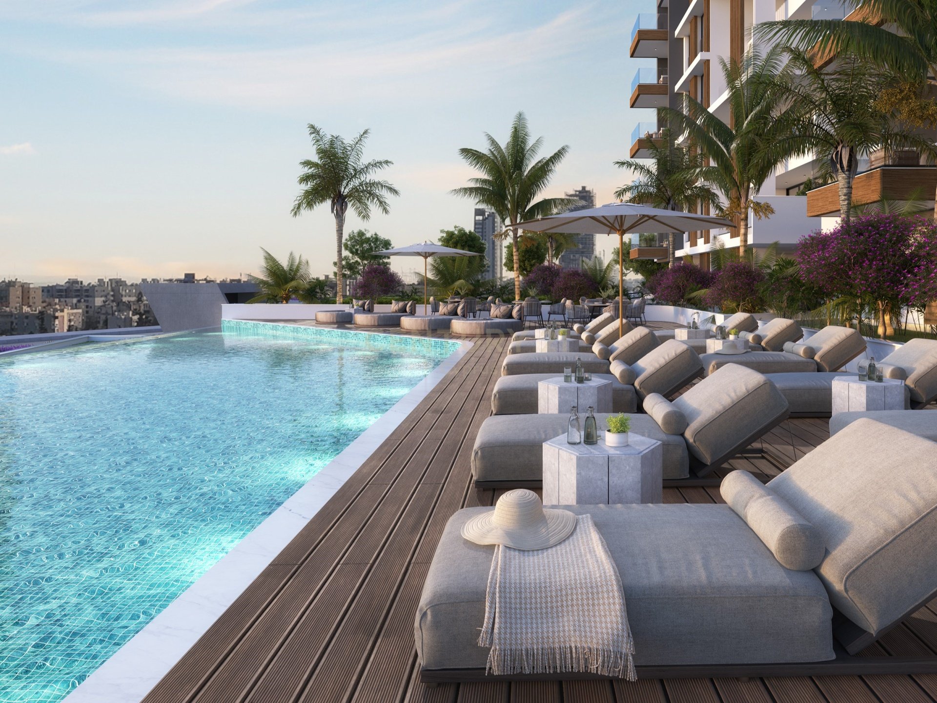 3 bedrooms Penthouse in Mouttagiaka, Limassol, Cyprus No. 55217