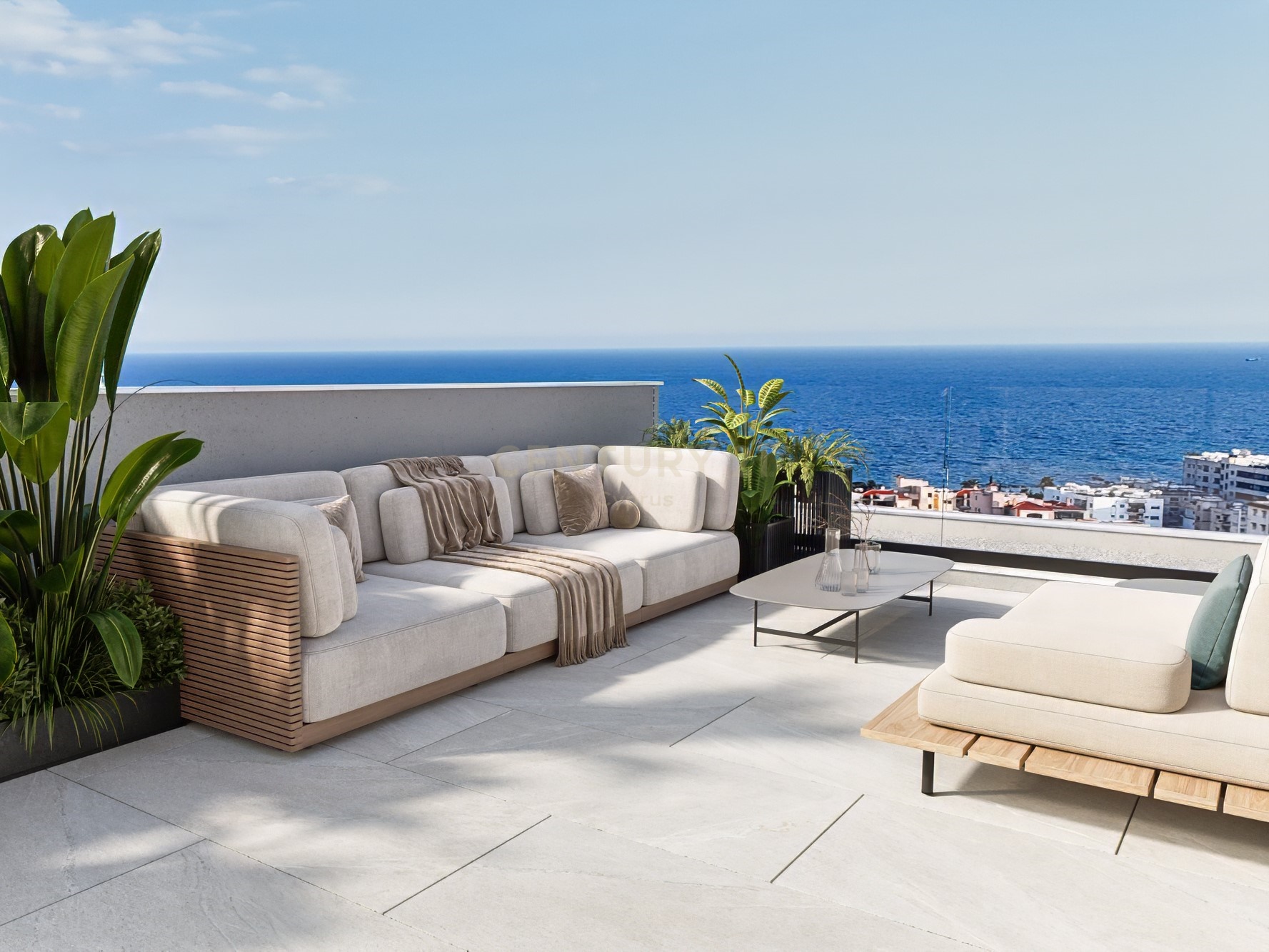 3 bedrooms Penthouse in Mouttagiaka, Limassol, Cyprus No. 55217