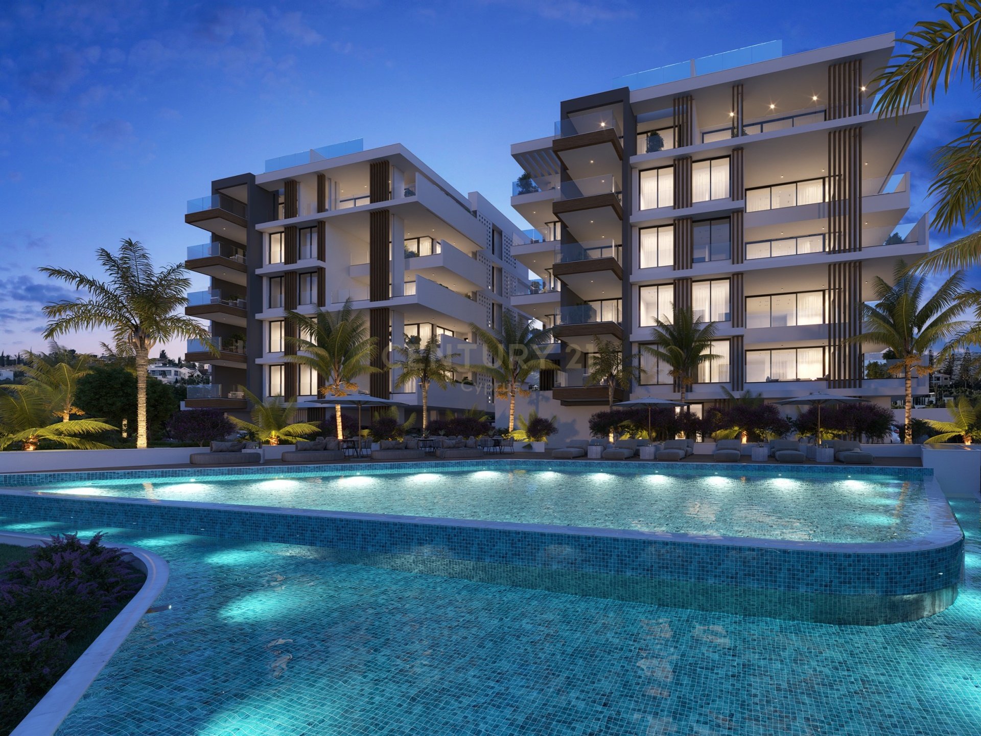 3 bedrooms Penthouse in Mouttagiaka, Limassol, Cyprus No. 55217