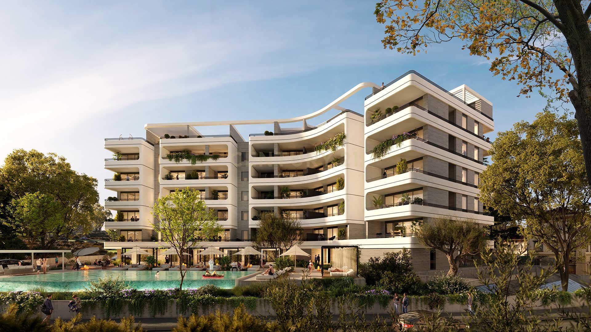 3 chambres Appartement à Agios Tychonas, Limassol, Chypre No. 56196