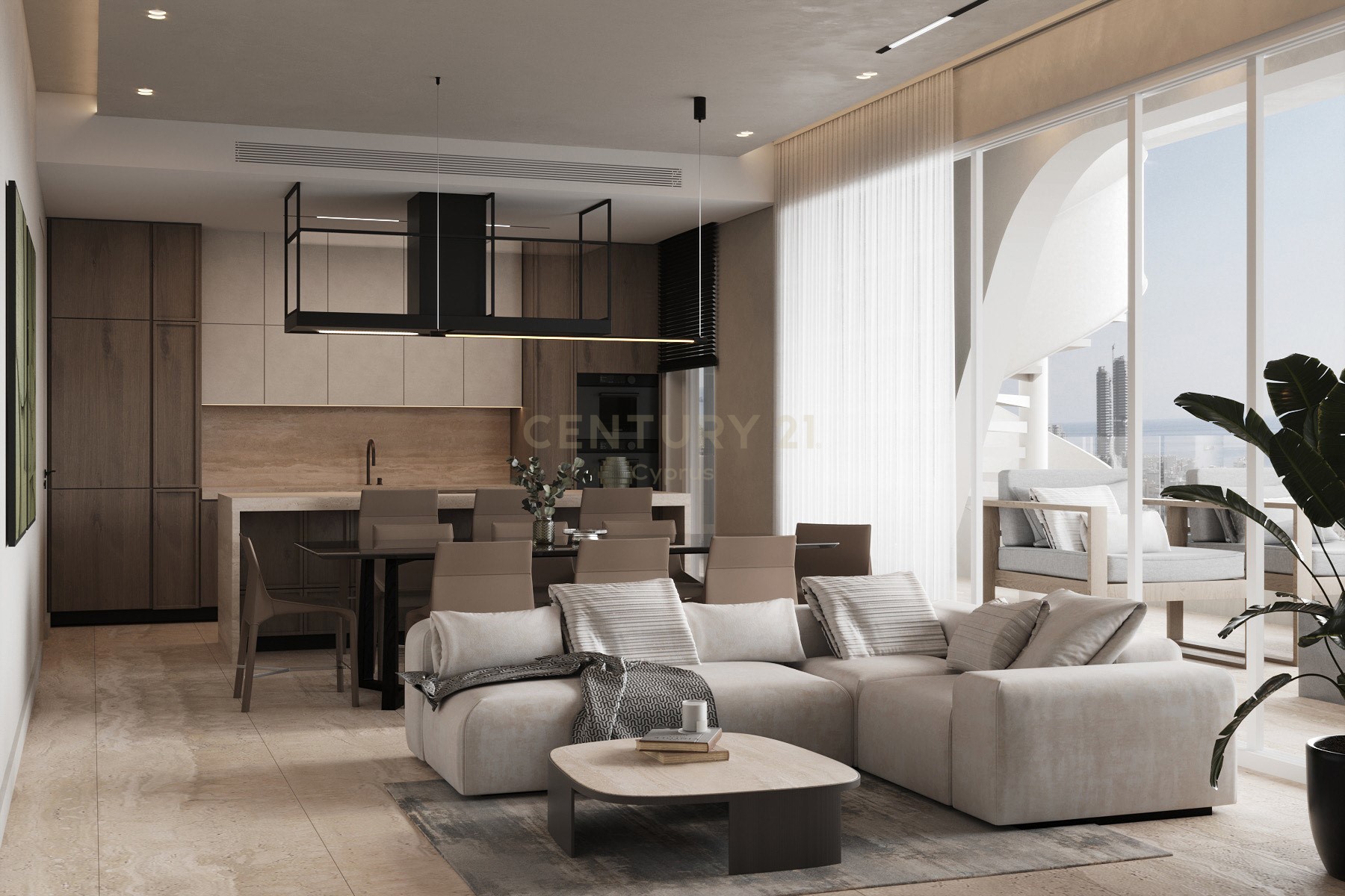 3 dormitorios Apartamento en Limassol, Chipre No. 54083
