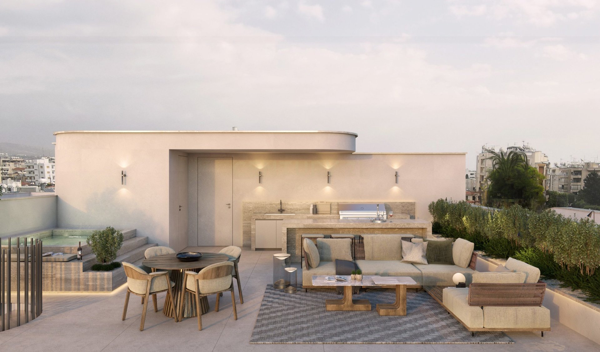 3 dormitorios Apartamento en Limassol, Chipre No. 54083