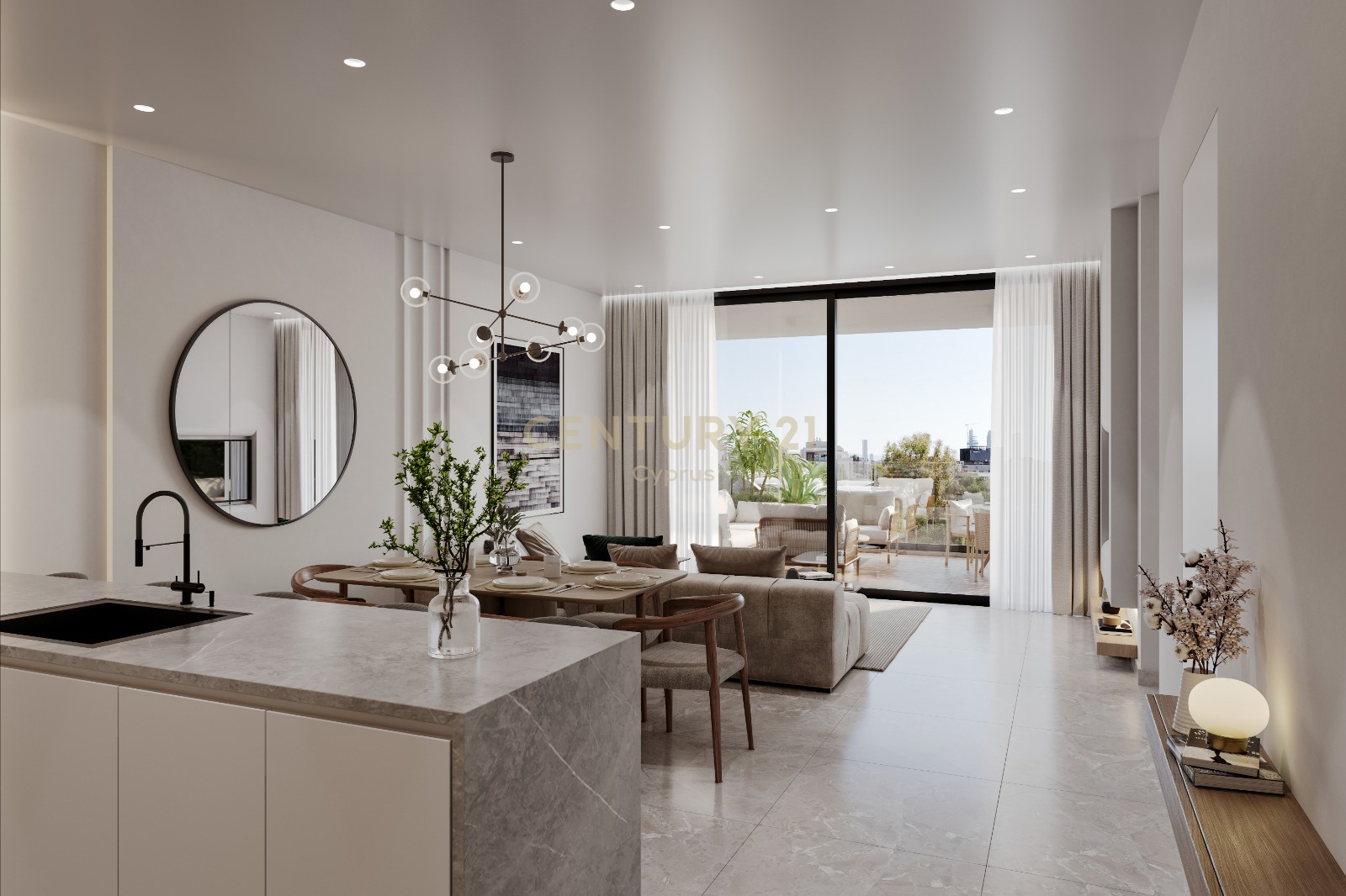 1 dormitorio Apartamento en Agios Athanasios, Limassol, Chipre No. 57184