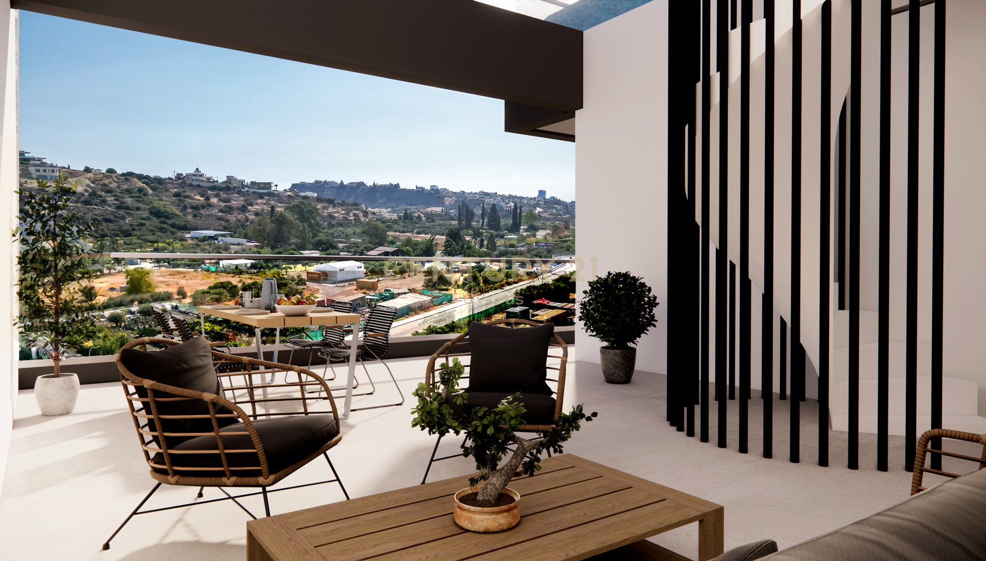 2 chambres Penthouse à Mersinies, Germasogeia, Limassol, Chypre No. 53583